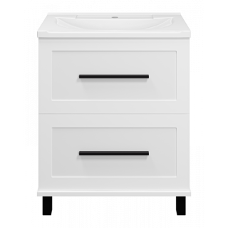 Напольная тумба под раковину Misty Модерн 70 см П-Мод07070-011Пр белый